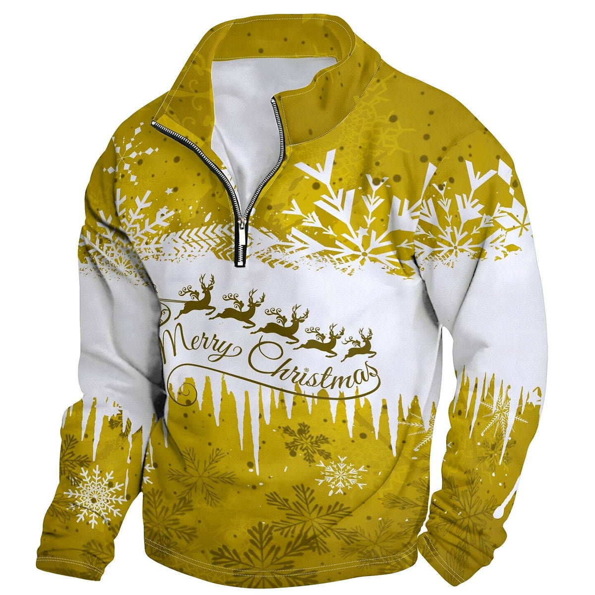 Christmas Festive Print Sweatshirt