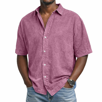 100% Cotton Acid Wash Shirt