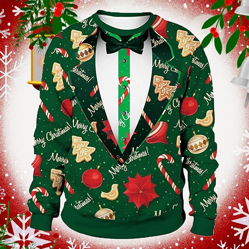 Ugly Christmas Festive Graphic Sweatshirt