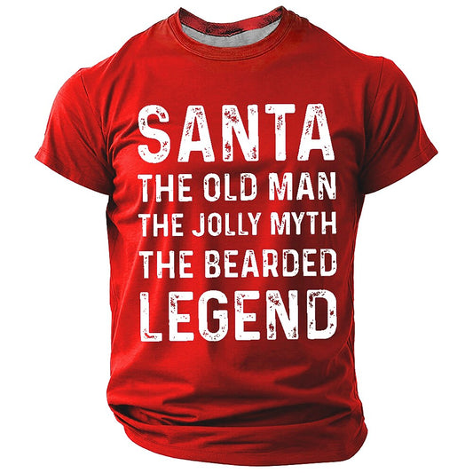 Christmas Santa Claus Outdoor Graphic Tee