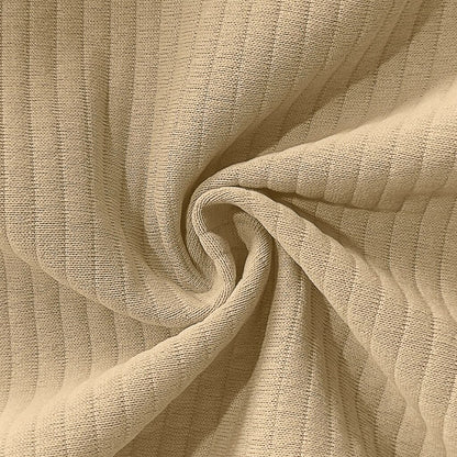 Colorblock Corduroy Quarter Zip Sweatshirt