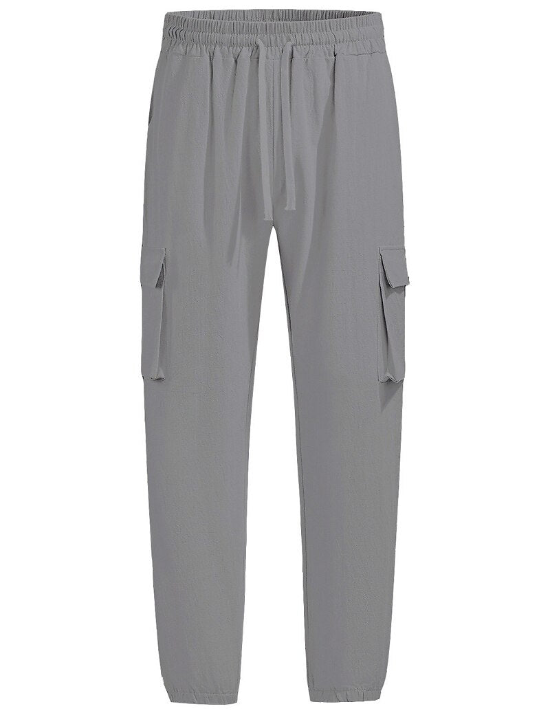 Lightweight Cotton-Linen Pants