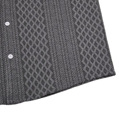 Men's Textured Jacquard Shirt