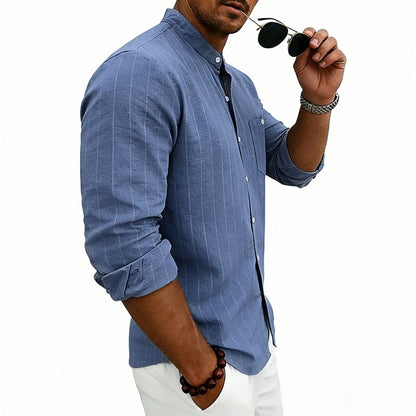 Men's Everyday Cotton Linen Shirt