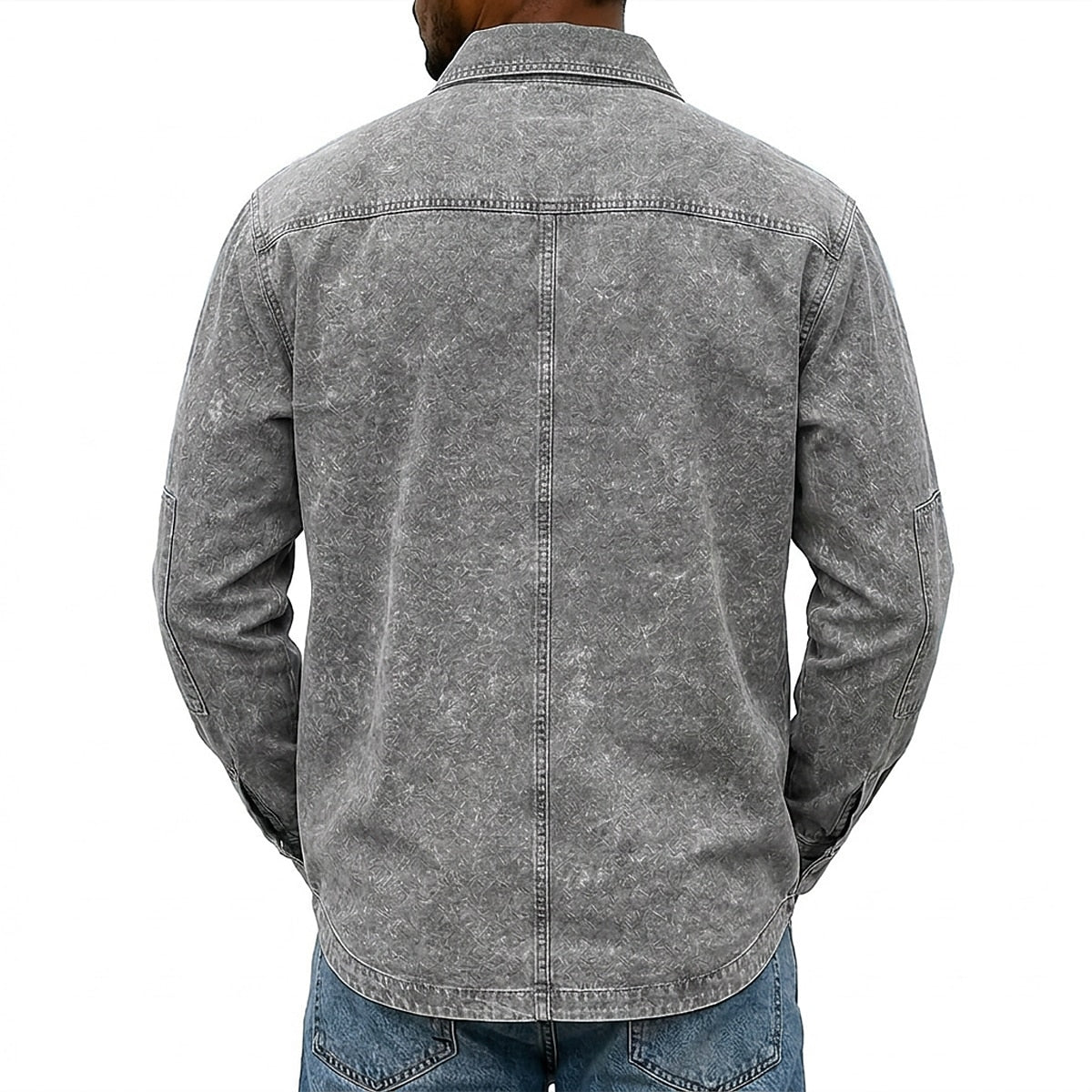 Vintage Washed Cotton Polo Shirt