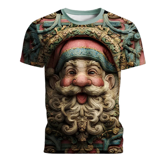 Festive Santa Christmas Party Tee