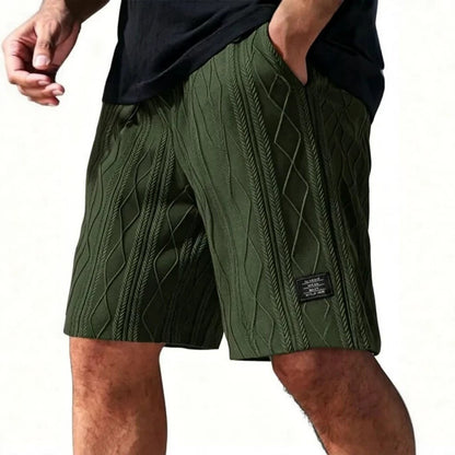 Men's Textured Jacquard Shorts
