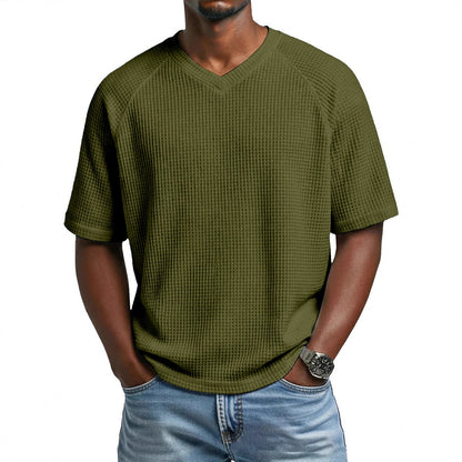 Men's Basic Waffle T-Shirt