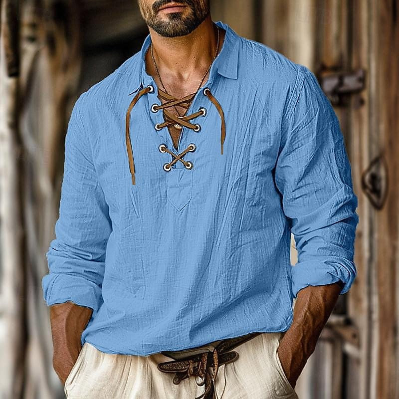 Lightweight Linen Shirt - Perfect for Beach & Vacation