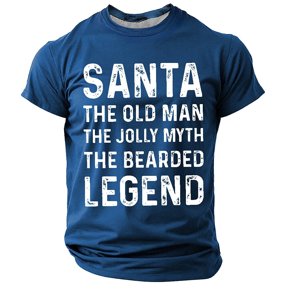 Christmas Santa Claus Outdoor Graphic Tee
