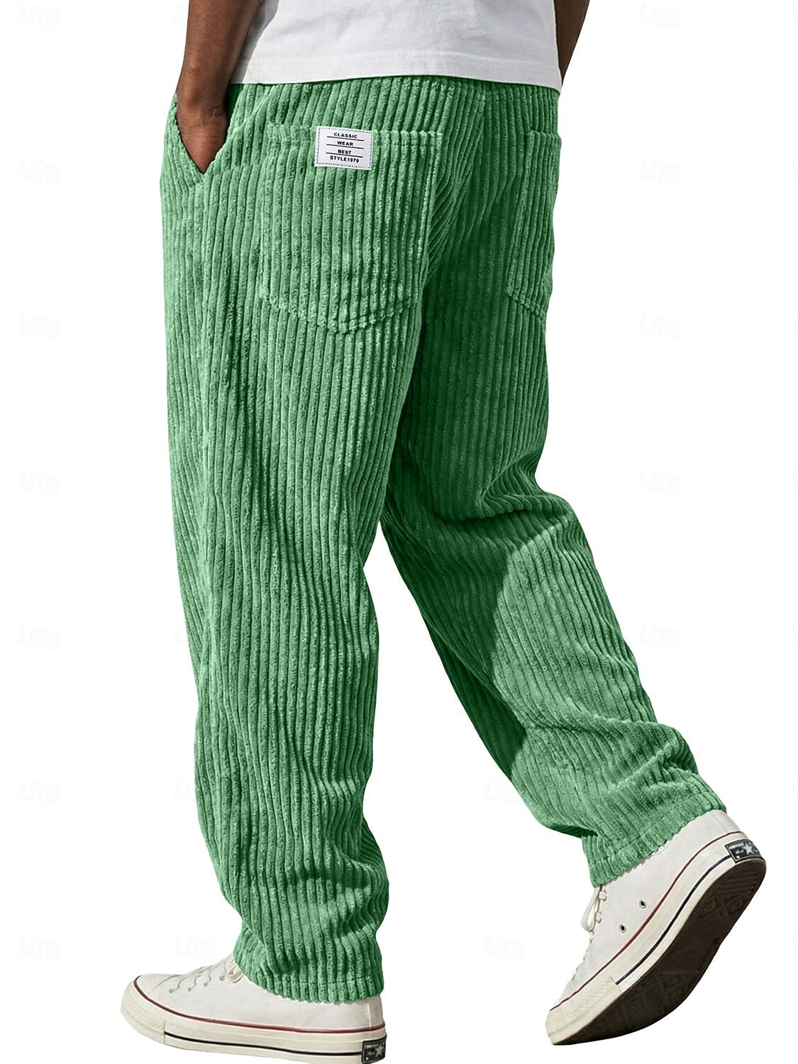 Full Length Corduroy Sweatpants
