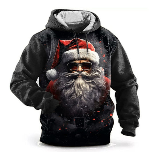 Santa Christmas Vacation 3D Graphic Hoodie