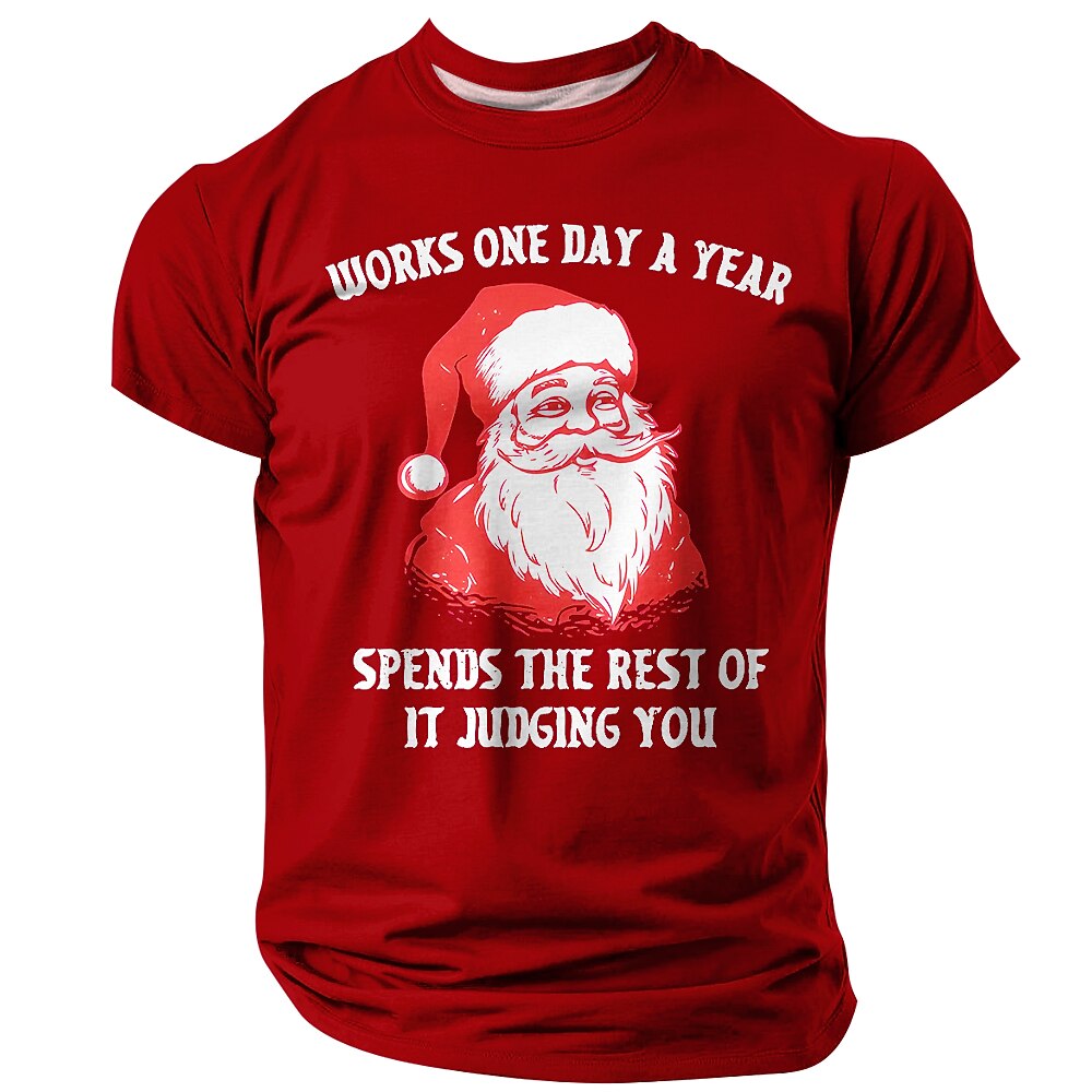 Christmas Santa Works One Day Tee