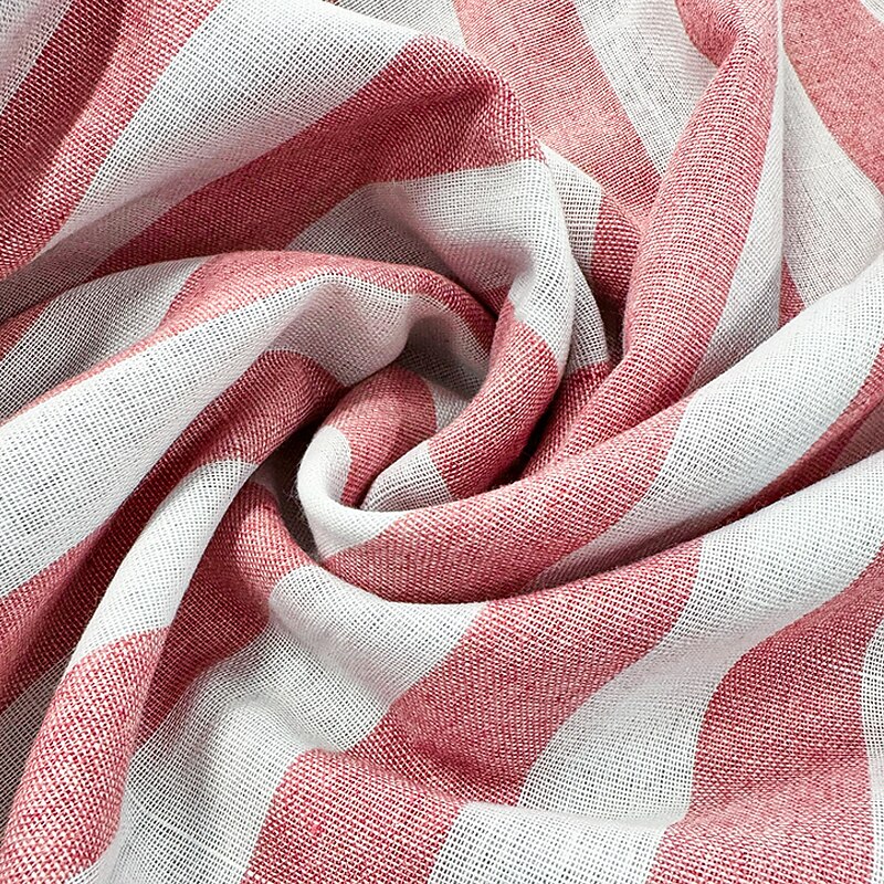 Men's Striped Cotton Linen Shirt - Soft & Breathable
