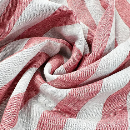 Men's Striped Cotton Linen Shirt - Soft & Breathable