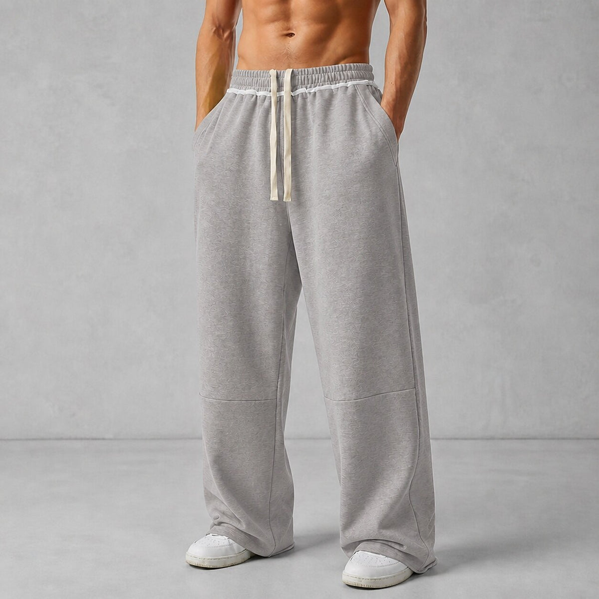 Comfort Straight Leg Drawstring Sweatpants