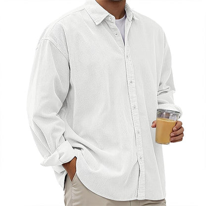 Men's Corduroy Button Up Shirt