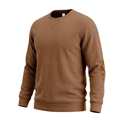 Soft Textured Corduroy Sweatshirt