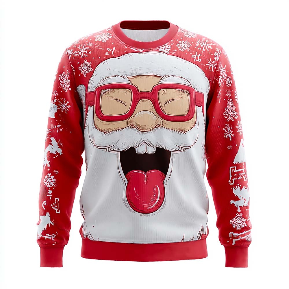 Christmas Santa Festive Funny Seasonal Sweatshirt