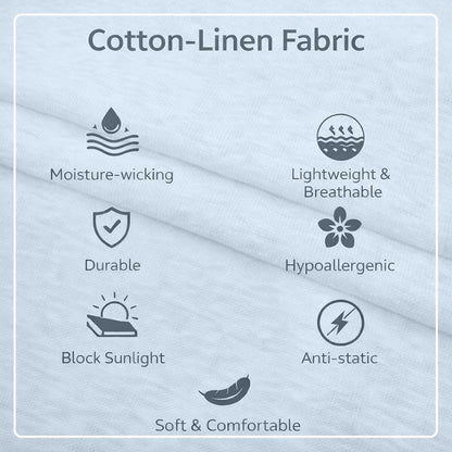 2-Pack Linen V-neck T-shirt