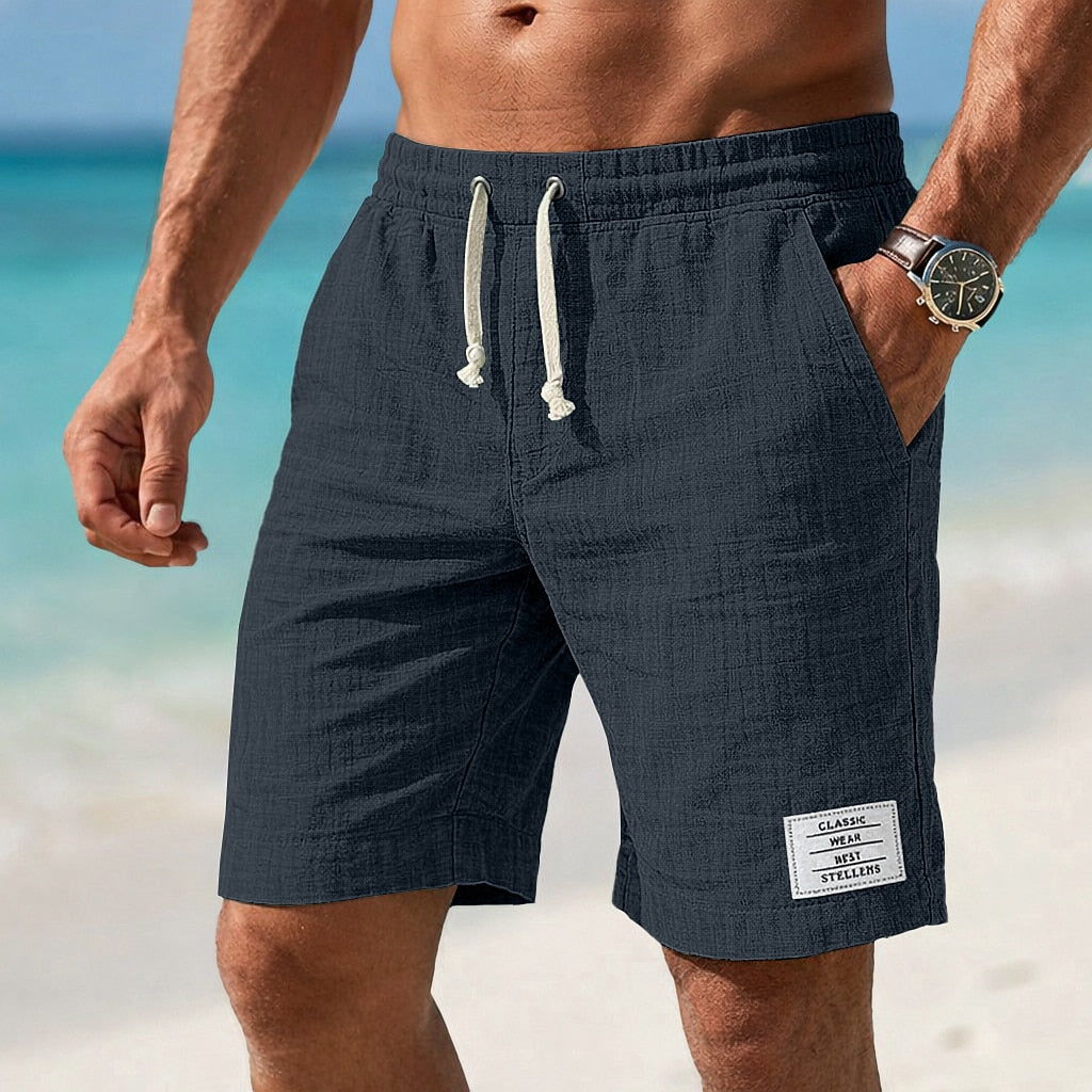 Summer Beach Linen Shorts