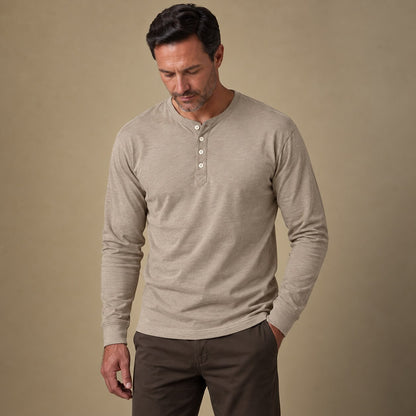 Premium 100% Cotton Everyday Essential Henley