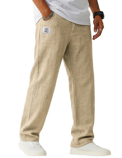 Lightweight Linen Pants - Breathable Everyday Wear for Men