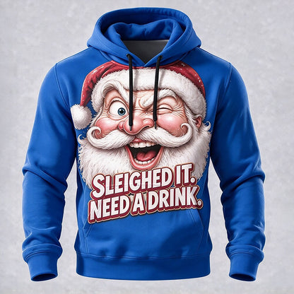 Men's Christmas Graphic Graphic Hoodie