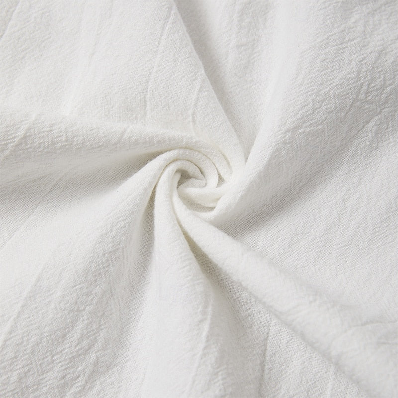 Daily Linen Pants - Elastic Waist, Casual Holiday & Vacation Wear