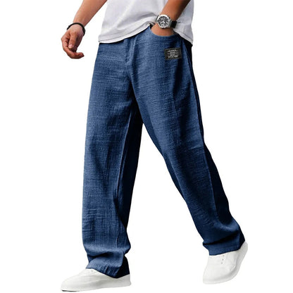 Baggy Cotton Linen Pants - Soft, Breathable, Summer Casual
