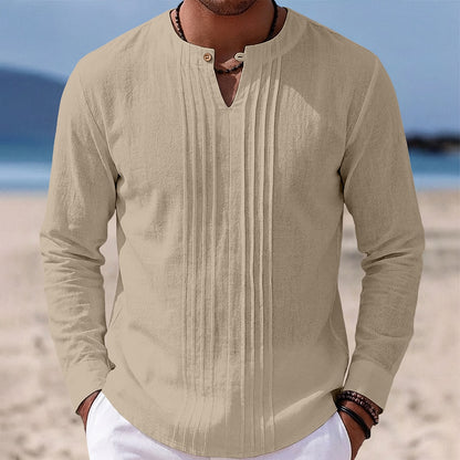 Linen Shirt - Perfect for Beach & Vacation