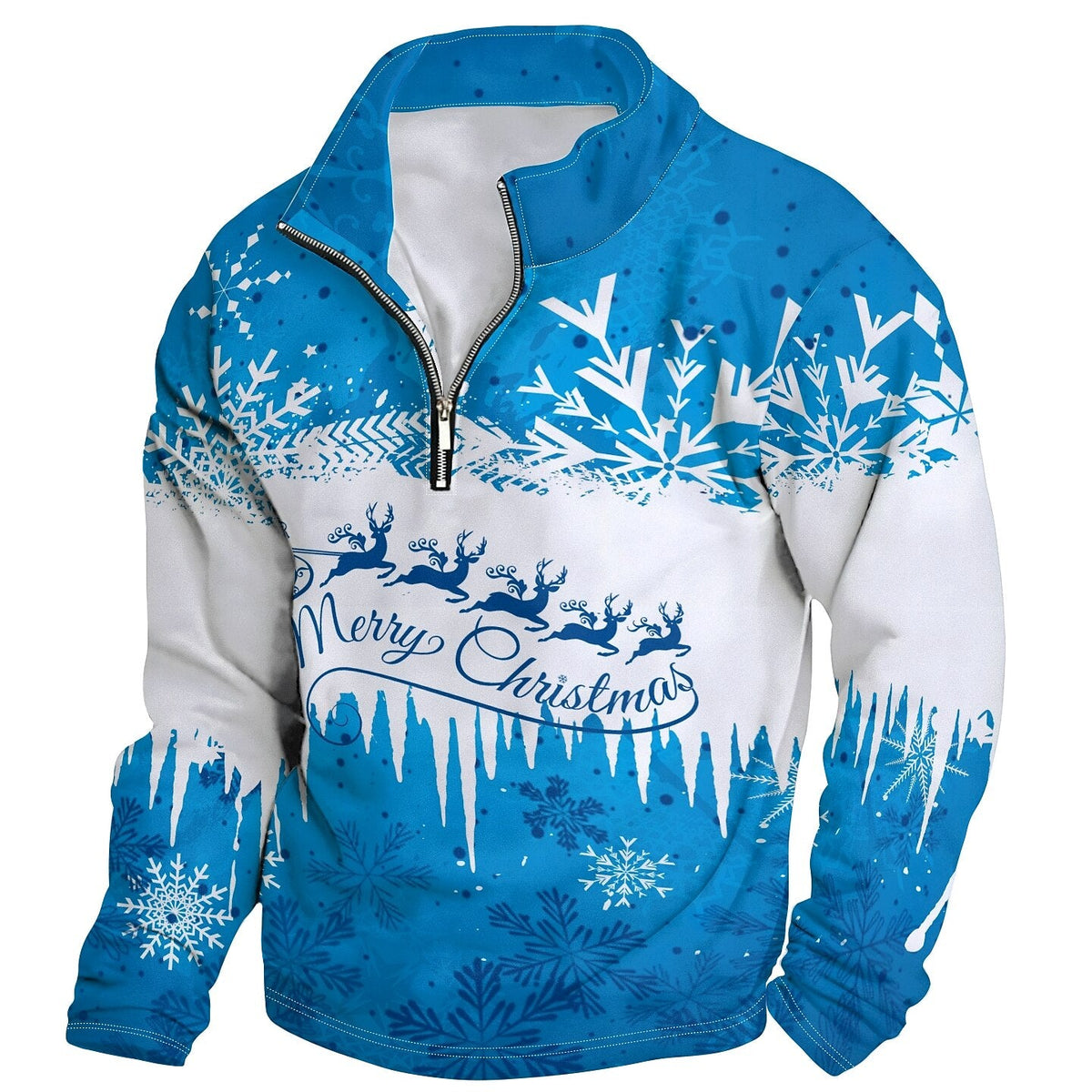 Christmas Festive Print Sweatshirt