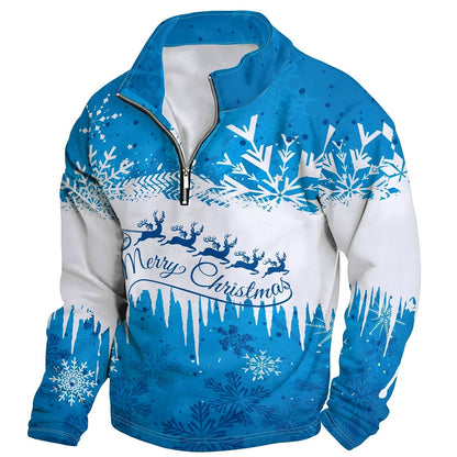 Christmas Festive Print Sweatshirt