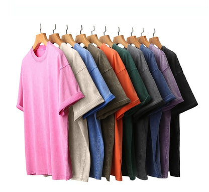 100% Cotton Vintage Washed T-Shirt