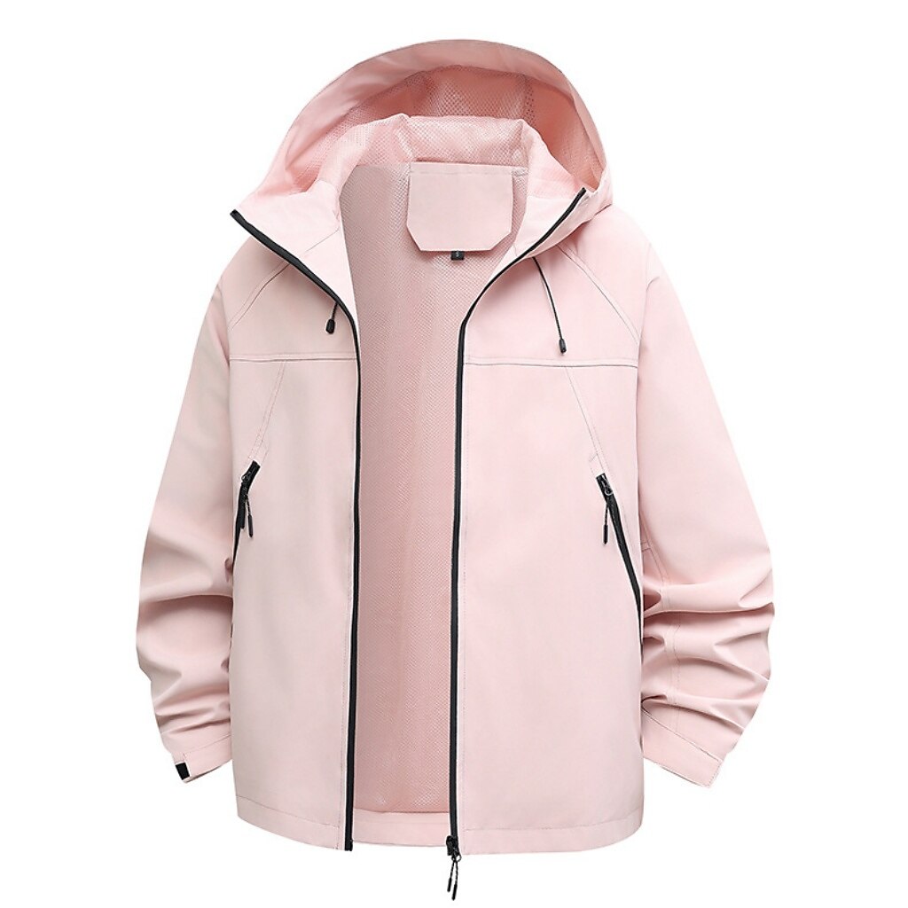 Men’s Windbreaker Hooded Jacket