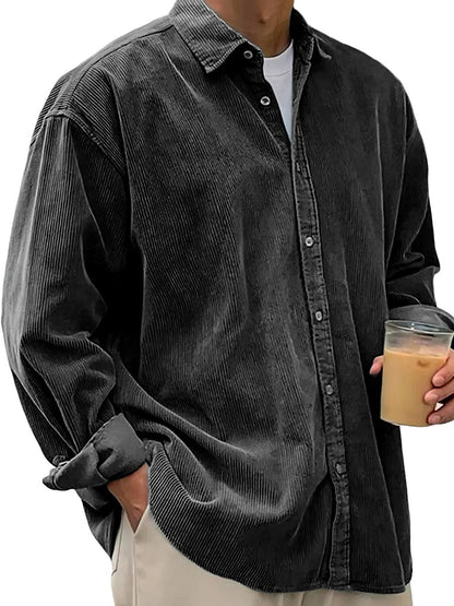 Men's Corduroy Button Up Shirt