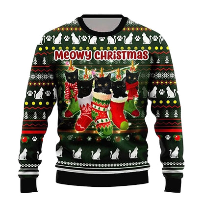 Christmas Beer Festive Vintage Sweatshirt