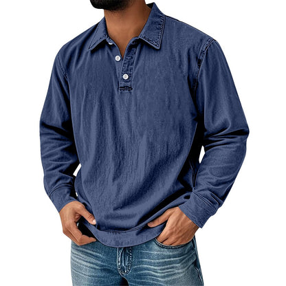 Comfort Washed 100% Cotton Polo Shirt