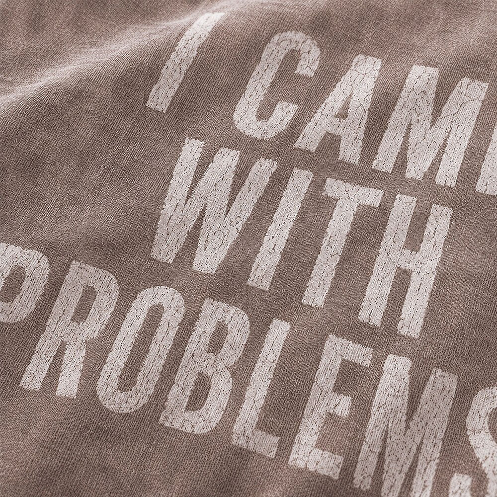 Humorous Washed Cotton Graphic Tee
