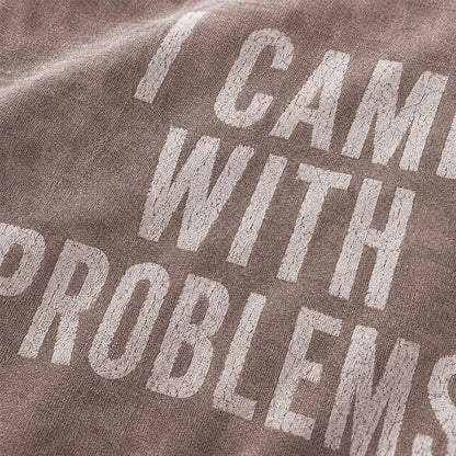 Humorous Washed Cotton Graphic Tee
