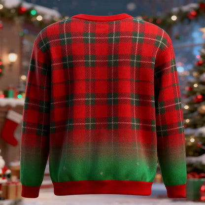 Christmas Santa Festive Funny Printed Sweatshirt