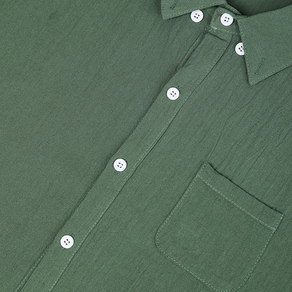 Casual Cotton Linen Shirt - Breathable and comfortable