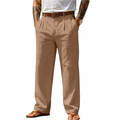 Men's Cotton Linen Baggy Pants