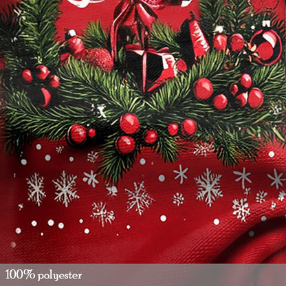 Men's Christmas Tree Snowflake Costume Tee