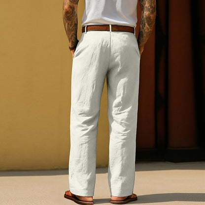 Men's Cotton Linen Baggy Pants