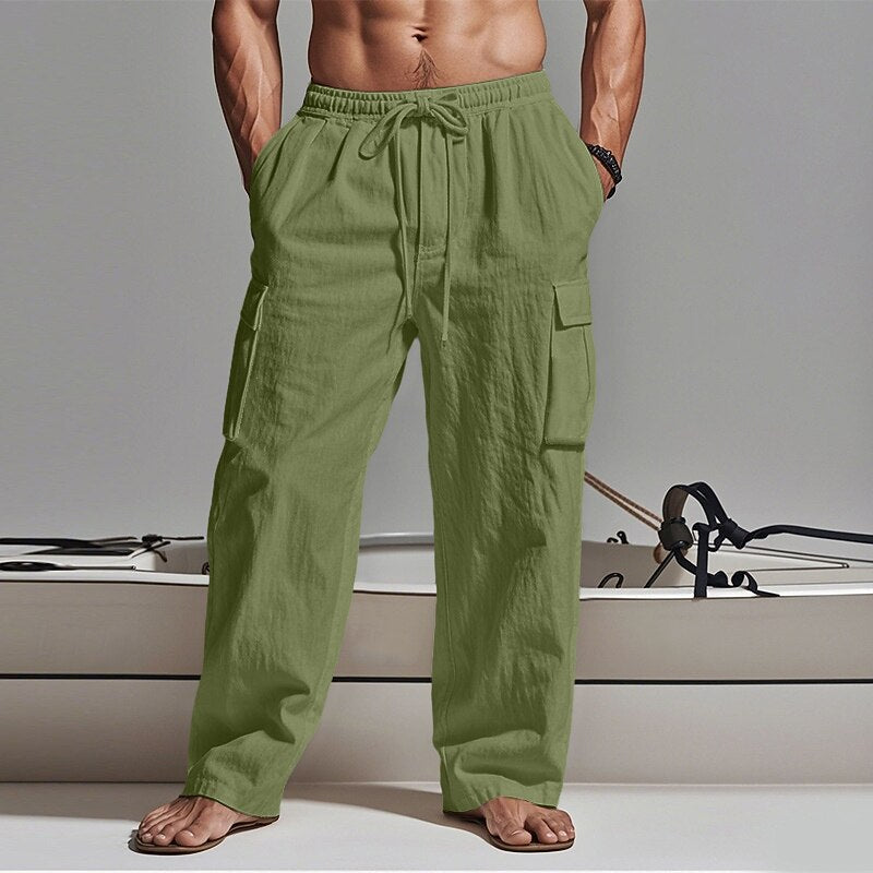 Men's Cotton Pants - Soft, Breathable