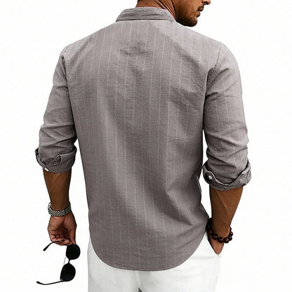 Men's Everyday Cotton Linen Shirt