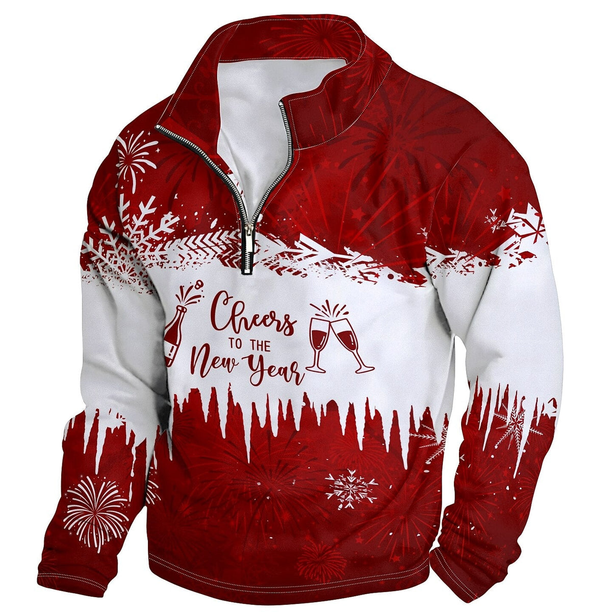 Christmas Festive Print Sweatshirt