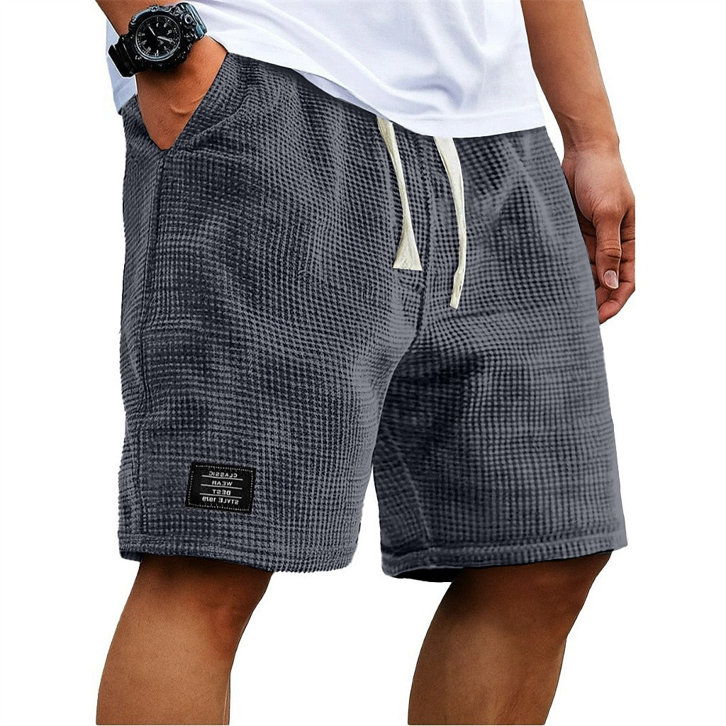 Men's Waffle Knit Shorts