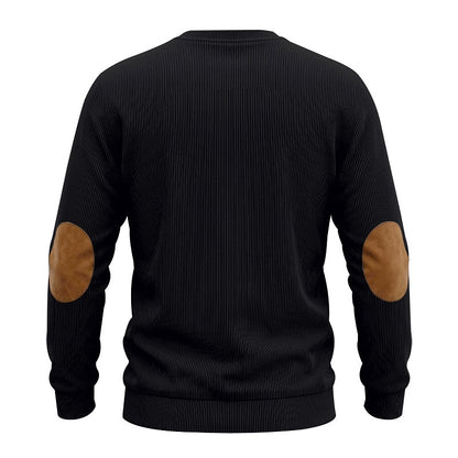 Soft Textured Corduroy Sweatshirt
